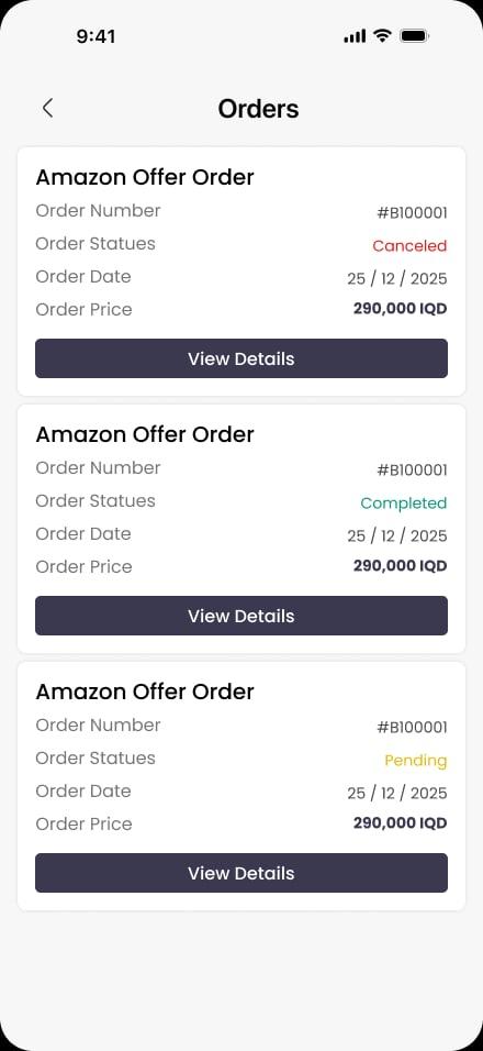 Orders
